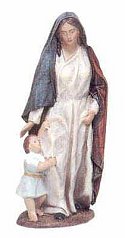 Woman and Child<br> Belenes Puig figure